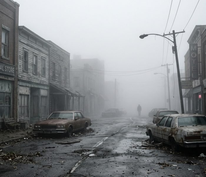 Silent Hill 2 Remake Foggy Town Street Atmosphere 2026