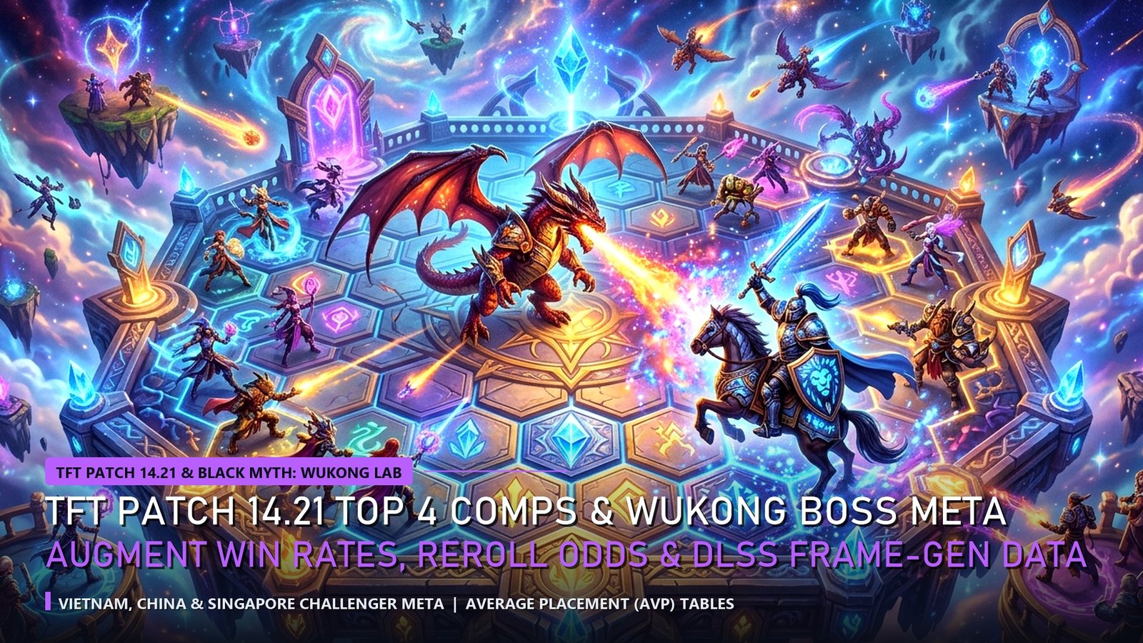 Teamfight Tactics Patch 14.21 Top 4 Comps and Black Myth Wukong Pro Meta Analytics