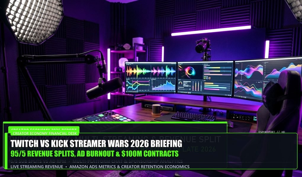 Twitch vs Kick Creator Economics Market Share