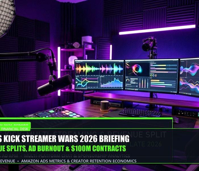 Twitch vs Kick Creator Economics Market Share