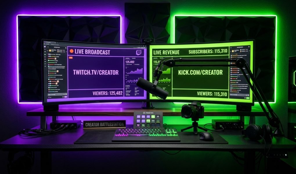 Twitch vs Kick Q4 2026 Live Streaming Industry and Creator Revenue Report