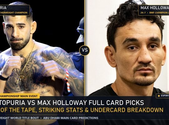UFC 308 Ilia Topuria vs Max Holloway Octagon Telemetry and Knockout Analysis