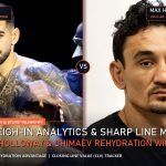 UFC 308 Official Weigh In Analytics Ilia Topuria vs Max Holloway Rehydration and Sharp Line Movement