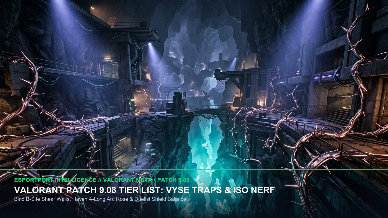 Valorant Patch 9.08 Bind and Haven Agent Tier List Vyse Setups