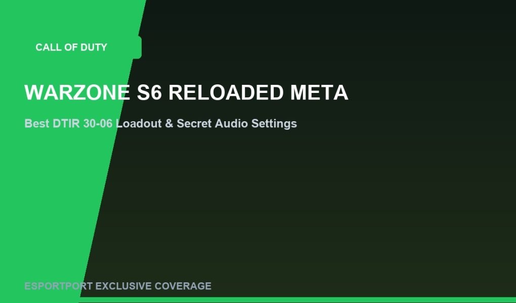 Warzone Season 6 meta loadouts 2026 DTIR 30 Kastov LSW