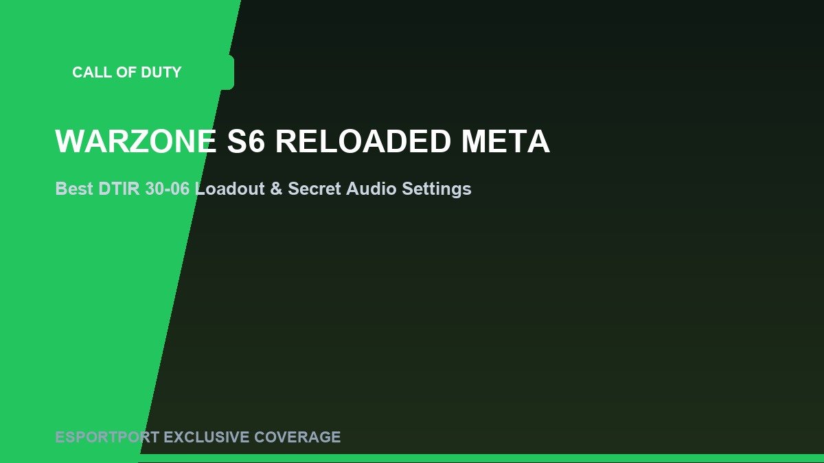Warzone Season 6 Resurgence Meta Loadouts: Best DTIR 30-06 & Superi 46 Class Setups
